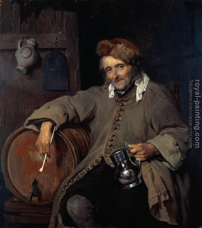 Gabriel Metsu : The Old Drinker